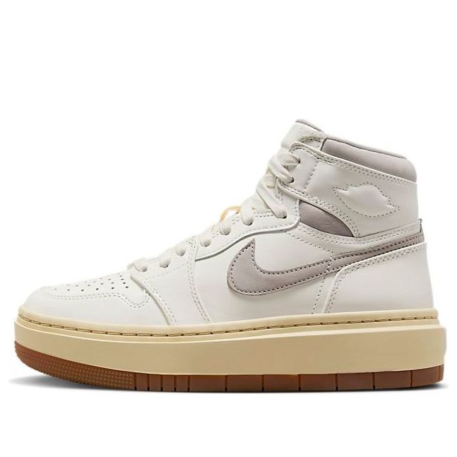 (WMNS) Air Jordan 1 Elevate High 'Sail Grey Gum Medium Brown'  DZ3744-100 Classic Sneakers